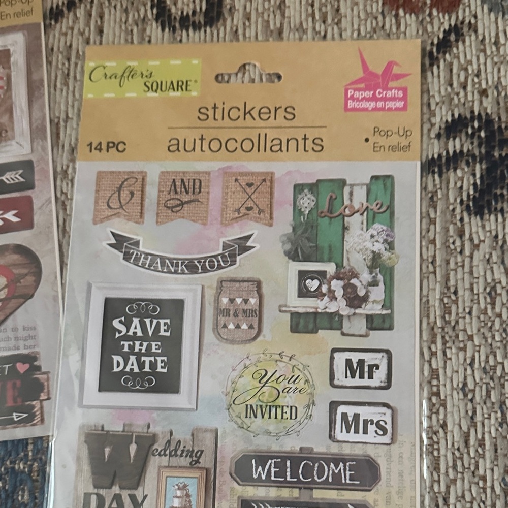Craft Square Sticker Set - Picture 6 of 7